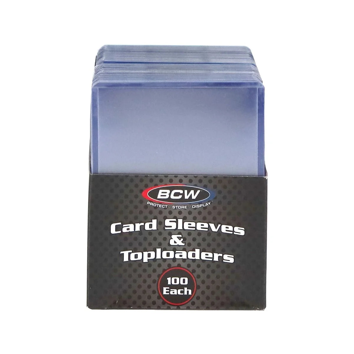 100 Count Card Sleeve and Toploader Combo Pack