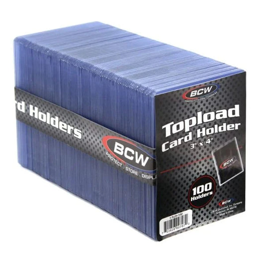 100 pack BCW  toploader