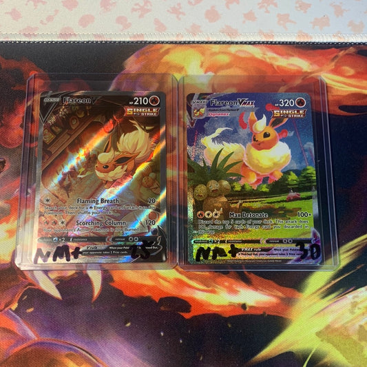 Flareon Vmax and V alt art Promo bundles